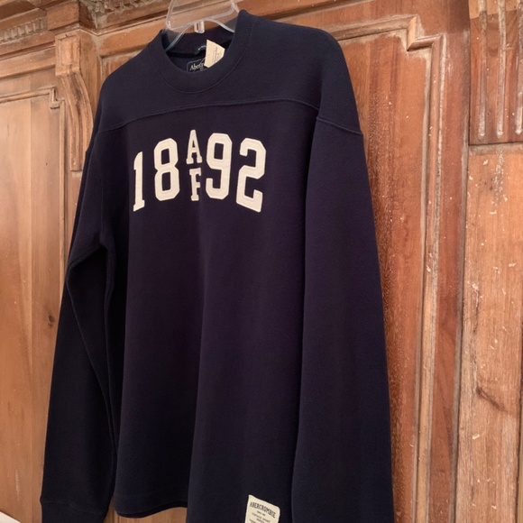 Vintage Abercrombie & Fitch Muscle Men’s Muscle Cotton Sweater Size Medium - Picture 4 of 12